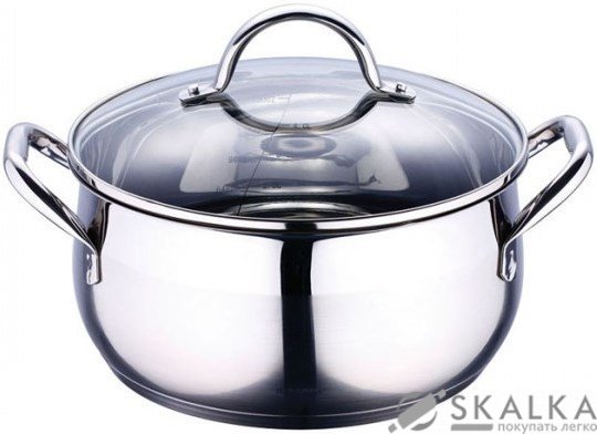 Кастрюля Bergner 24 см 6 л (BG-6508) На фото Кастрюля Bergner 24 см 6 л (BG-6508)