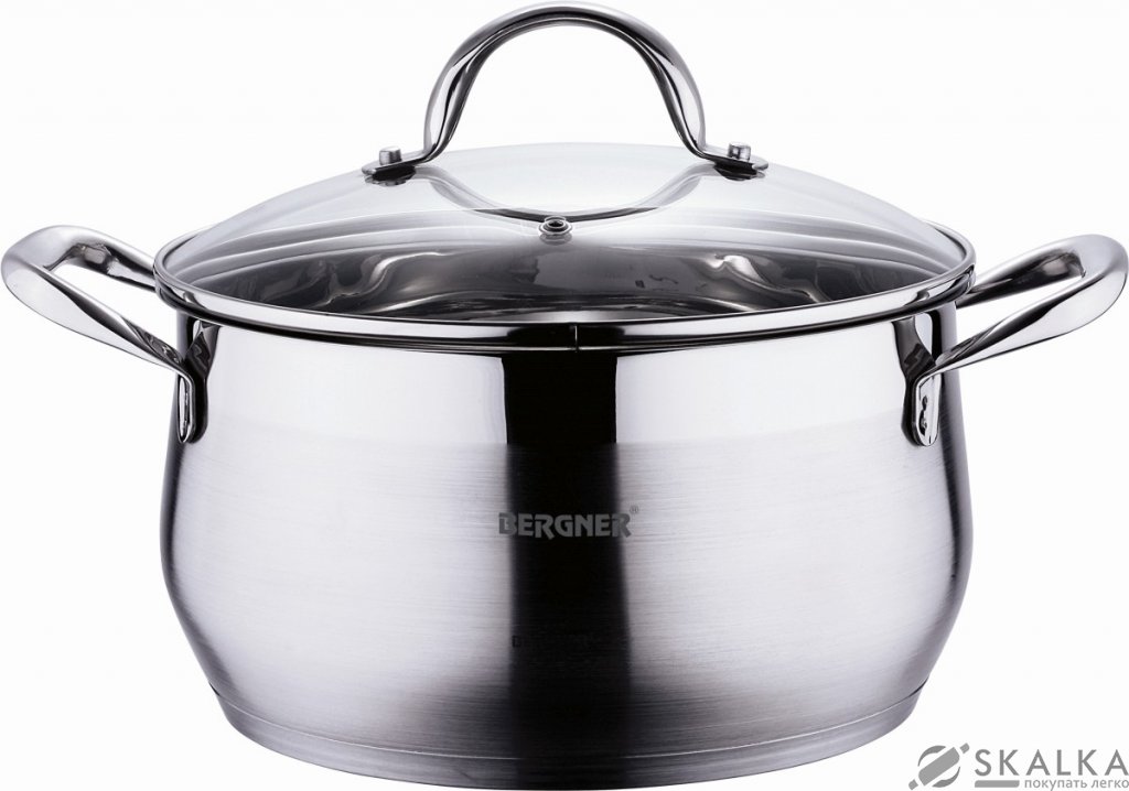 Кастрюля Bergner 24 см 4.5 л (BG-6530) На фото Кастрюля Bergner 24 см 4.5 л (BG-6530)