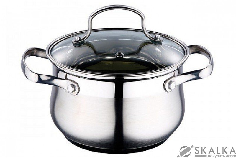 Кастрюля Wellberg 18 см 2.8 л (WB-1693) На фото Кастрюля Wellberg 18 см 2.8 л (WB-1693)