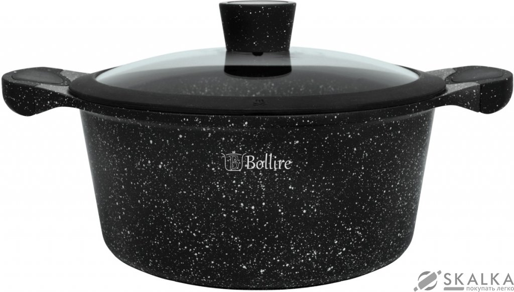 Кастрюля Bollire Milano 20 см 2.4 л (BR-1102) На фото Кастрюля Bollire Milano 20 см 2.4 л (BR-1102)