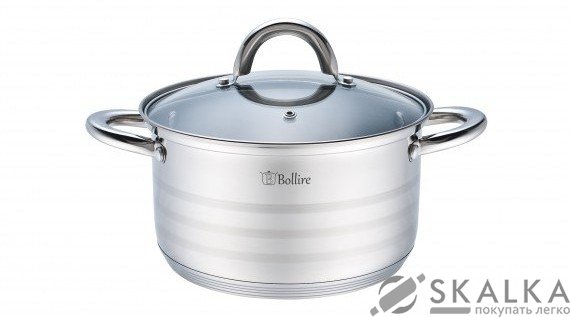 На фото Кастрюля Bollire 26 см 6.5 л (BR-2005)