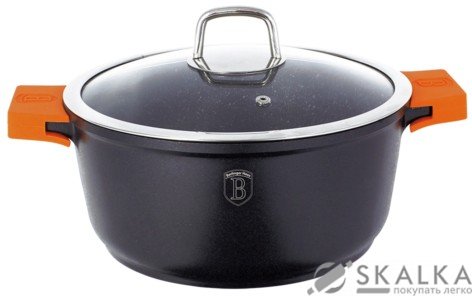На фото Кастрюля Berlinger Haus Granit Diamond Line 2.2 л (BH-1094)