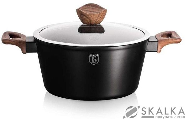 На фото Кастрюля Berlinger Haus Ebony Rosewood collection 2.5 л (BH-1716)