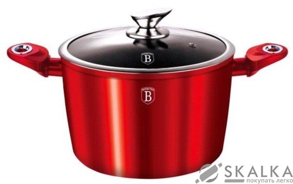 Кастрюля Berlinger Haus Burgundy Metallic Line 4.1 л (BH-1257 N) На фото Кастрюля Berlinger Haus Burgundy Metallic Line 4.1 л (BH-1257 N)