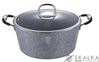 Кастрюля Berlinger Haus Touch Line 24 см 4.5 л (BH-1152 N) На фото Кастрюля Berlinger Haus Touch Line 24 см 4.5 л (BH-1152 N)