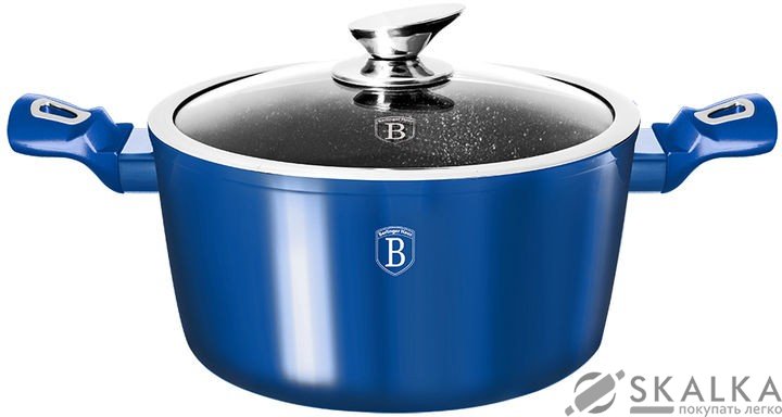 На фото Кастрюля Berlinger Haus Royal Blue Edition 2.5 л (BH-1654N)