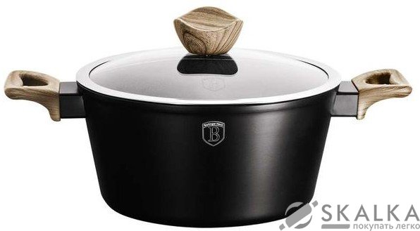 На фото Кастрюля Berlinger Haus Ebony Maple collection 4.1 л (BH-1706)