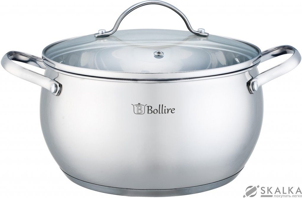 Кастрюля Bollire 18 см 2.3 л (BR-2202) На фото Кастрюля Bollire 18 см 2.3 л (BR-2202)