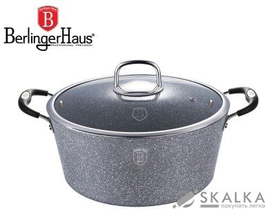 Кастрюля Berlinger Haus Touch Line 5.8 л 28 см (BH-1153 N) На фото Кастрюля Berlinger Haus Touch Line 5.8 л 28 см (BH-1153 N)