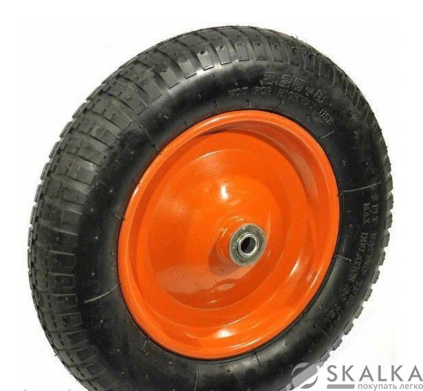 На фото Колесо для тачки Budfix PU 16"x4.00"-8" (69931)