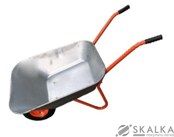 На фото Тачка садовая одноколесная Budfix 65 л 110 кг WB6407В (69935)