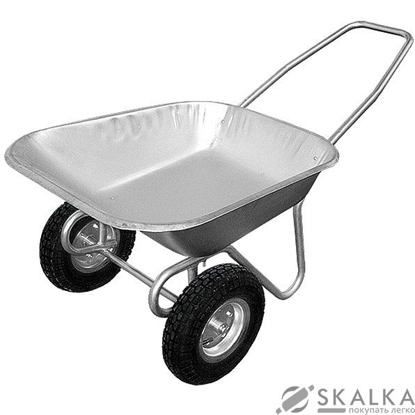 Тачка садовая двухколесная Forte 65 л 80 кг WB6211 (33307) На фото Тачка садовая двухколесная Forte 65 л 80 кг WB6211 (33307)