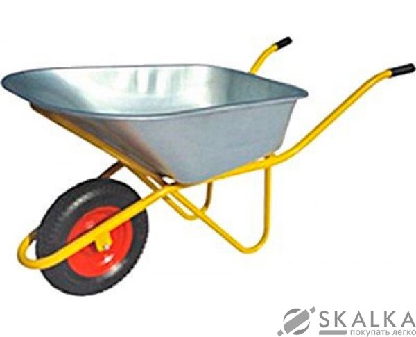 Тачка строительная одноколесная Forte 110 л 250 кг WB6418-1 (33309) На фото Тачка строительная одноколесная Forte 110 л 250 кг WB6418-1 (33309)