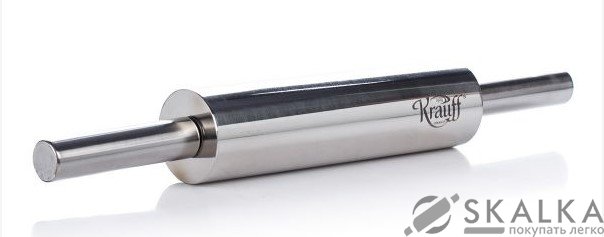 Скалка стальная Krauff 38 см (29-251-006) На фото Скалка стальная Krauff 38 см (29-251-006)