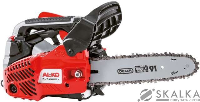 На фото Бензопила цепная AL-KO 0.9 кВт BKS 2625T (113355)