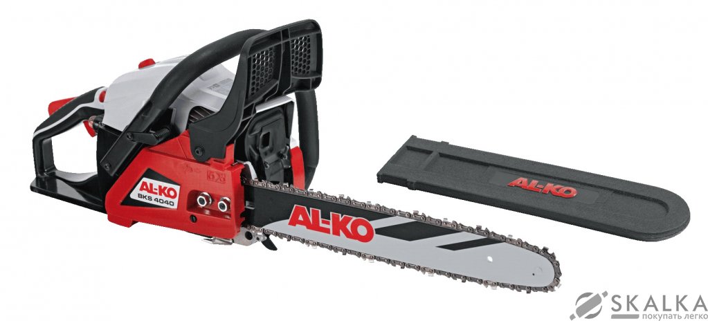 На фото Бензопила цепная AL-KO 1.5 кВт BKS 4040 I (113334)