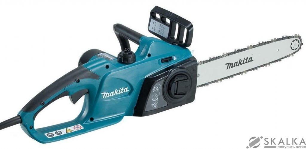 На фото Электропила цепная Makita 1.8 кВт UC3541A (51579)