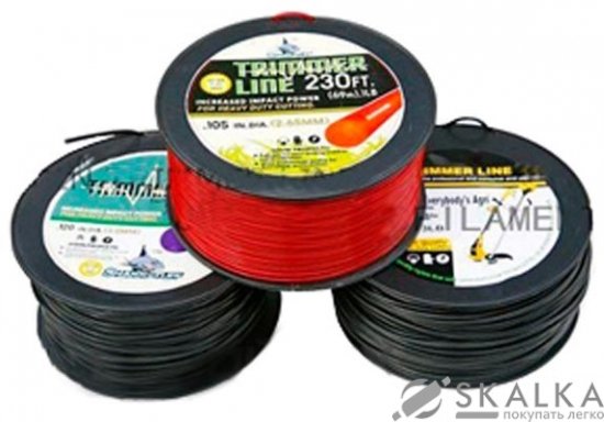 На фото Леска для мотокос звезда Forte 2.4 мм 1031 м (73791)