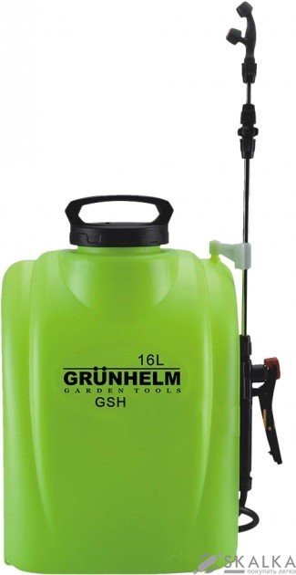 Опрыскиватель аккумуляторный Grunhelm 16 л GHS-16 (63740) На фото Опрыскиватель аккумуляторный Grunhelm 16 л GHS-16 (63740)