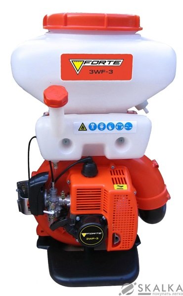 Опрыскиватель бензиновый Forte 2.2 кВт 14 л 3WF-3 (33939) На фото Опрыскиватель бензиновый Forte 2.2 кВт 14 л 3WF-3 (33939)