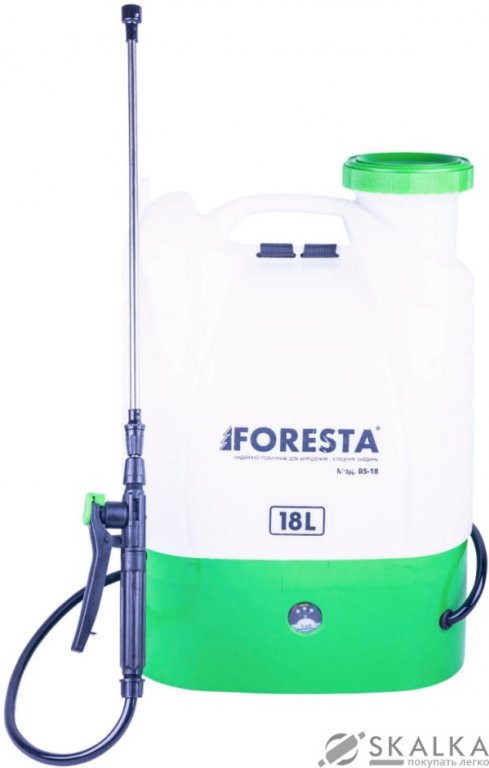 Аккумуляторный опрыскиватель Foresta 18 л BS-18 (67658000) На фото Аккумуляторный опрыскиватель Foresta 18 л BS-18 (67658000)