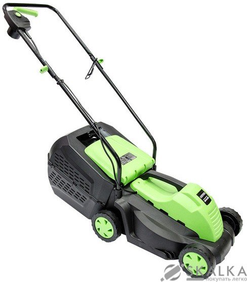Газонокосилка электрическая Grunhelm EM-6118B (55112) На фото Газонокосилка электрическая Grunhelm EM-6118B (55112)