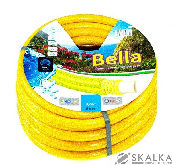 На фото Шланг Evci Plastik Bella 3/4" 50 м армированный (73011)