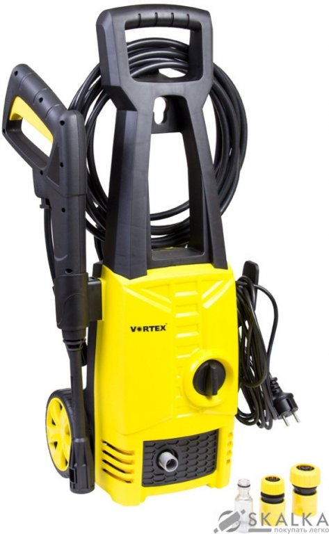 На фото Мойка высокого давления Vortex 1600 Вт 110 бар 6 л/м (5342433)