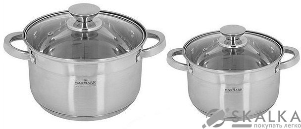 На фото Набор посуды Maxmark 4 предмета (MK-3504B)