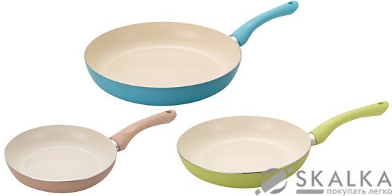 На фото Набор сковород SERENA 3 предмета (1408 GIPFEL)