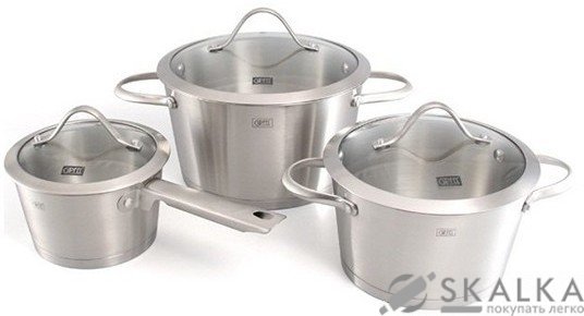 На фото Набор посуды STELLA 6 предметов (1519 GIPFEL)