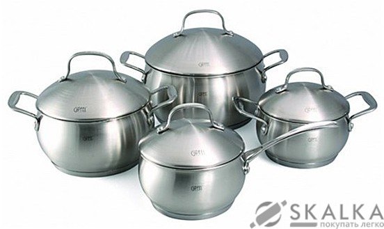 На фото Набор посуды FORUM 8 предметов (1547 GIPFEL)