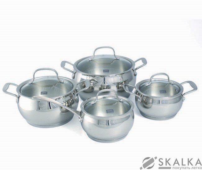 На фото Набор посуды FORUM 8 предметов (1548 GIPFEL)