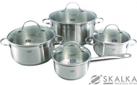 На фото Набор посуды VICTORY 8 предметов (1551 GIPFEL)