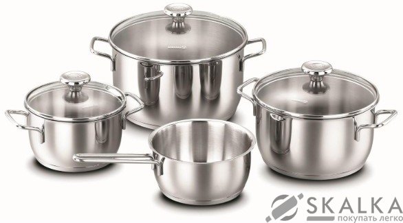 Набор посуды Korkmaz Aroma 7 предметов A1094 На фото Набор посуды Korkmaz Aroma 7 предметов A1094