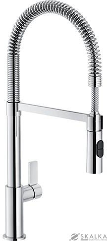 Кухонный смеситель Franke FOX PRO с гибким шлангом хром (115.0486.993) На фото Кухонный смеситель Franke FOX PRO с гибким шлангом хром (115.0486.993)