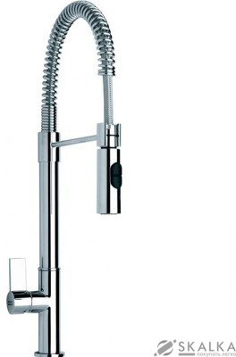 Кухонный смеситель Franke FOX PRO с гибким шлангом хром (115.0250.141) На фото Кухонный смеситель Franke FOX PRO с гибким шлангом хром (115.0250.141)