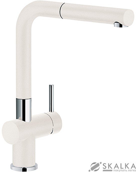 Кухонный смеситель Franke Active Plus Doc с выносным шлангом фрагранит ваниль (115.0373.832) На фото Кухонный смеситель Franke Active Plus Doc с выносным шлангом фрагранит ваниль (115.0373.832)