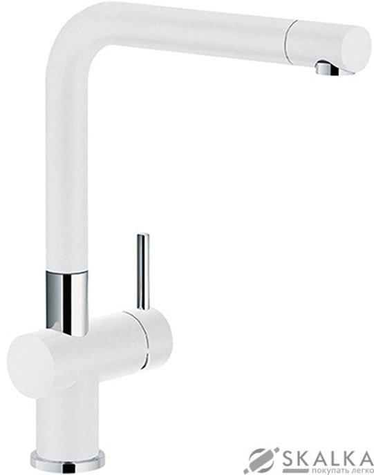 Кухонный смеситель Franke Active Plus фрагранит белый (115.0373.817) На фото Кухонный смеситель Franke Active Plus фрагранит белый (115.0373.817)