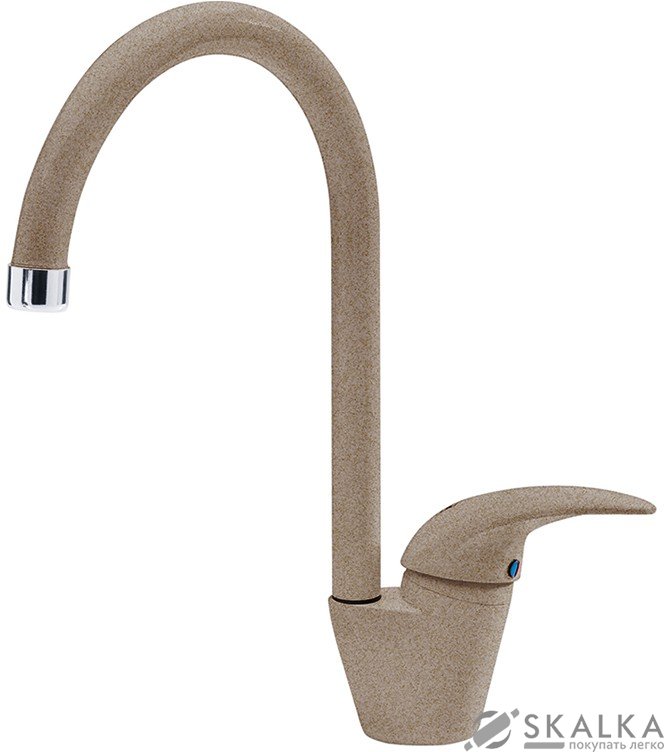 Кухонный смеситель Franke PLATINO фрагранит миндаль (115.0289.900) На фото Кухонный смеситель Franke PLATINO фрагранит миндаль (115.0289.900)