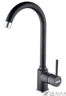 Кухонный смеситель Franke POLA фрагранит оникс (115.0298.093) На фото Кухонный смеситель Franke POLA фрагранит оникс (115.0298.093)