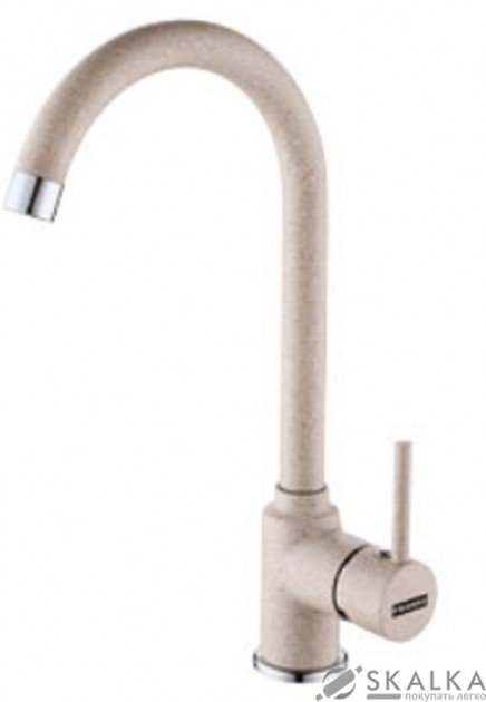 Кухонный смеситель Franke POLA фрагранит бежевый (115.0298.095) На фото Кухонный смеситель Franke POLA фрагранит бежевый (115.0298.095)