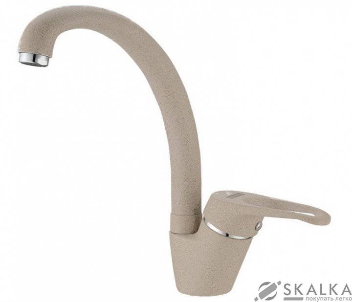 Кухонный смеситель Franke VEGA фрагранит миндаль (115.0328.175) На фото Кухонный смеситель Franke VEGA фрагранит миндаль (115.0328.175)
