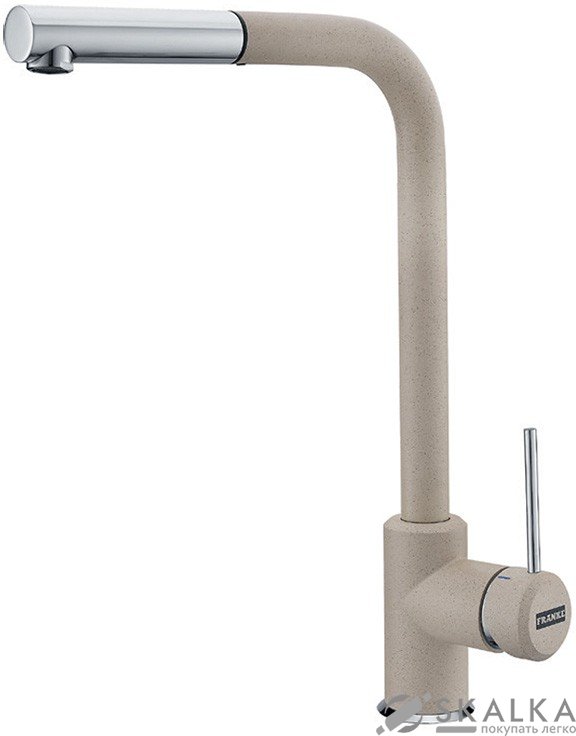 Кухонный смеситель Franke SIRIUS фрагранит хром/сахара (115.0476.821) На фото Кухонный смеситель Franke SIRIUS фрагранит хром/сахара (115.0476.821)