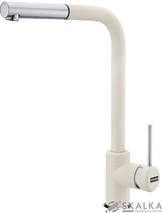 Кухонный смеситель Franke SIRIUS фрагранит хром/ваниль (115.0476.830) На фото Кухонный смеситель Franke SIRIUS фрагранит хром/ваниль (115.0476.830)