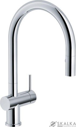 Кухонный смеситель Franke Active Neo Doc с выносным шлангом хром (115.0373.961) На фото Кухонный смеситель Franke Active Neo Doc с выносным шлангом хром (115.0373.961)