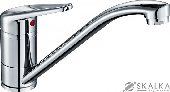 На фото Смеситель для кухни Franke NOVARA-PLUS хром (115.0347.142)