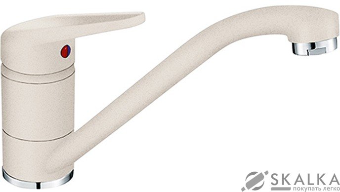 Смеситель для кухни Franke NOVARA-PLUS фрагранит ваниль (115.0470.652) На фото Смеситель для кухни Franke NOVARA-PLUS фрагранит ваниль (115.0470.652)