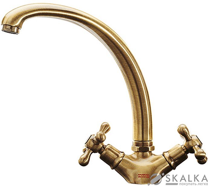 Смеситель для кухни Franke AMBRA бронза (115.0028.190) На фото Смеситель для кухни Franke AMBRA бронза (115.0028.190)