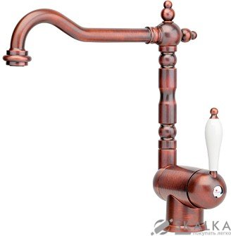 Смеситель для кухни Franke OLD-ENGLAND медь (115.0028.208) На фото Смеситель для кухни Franke OLD-ENGLAND медь (115.0028.208)